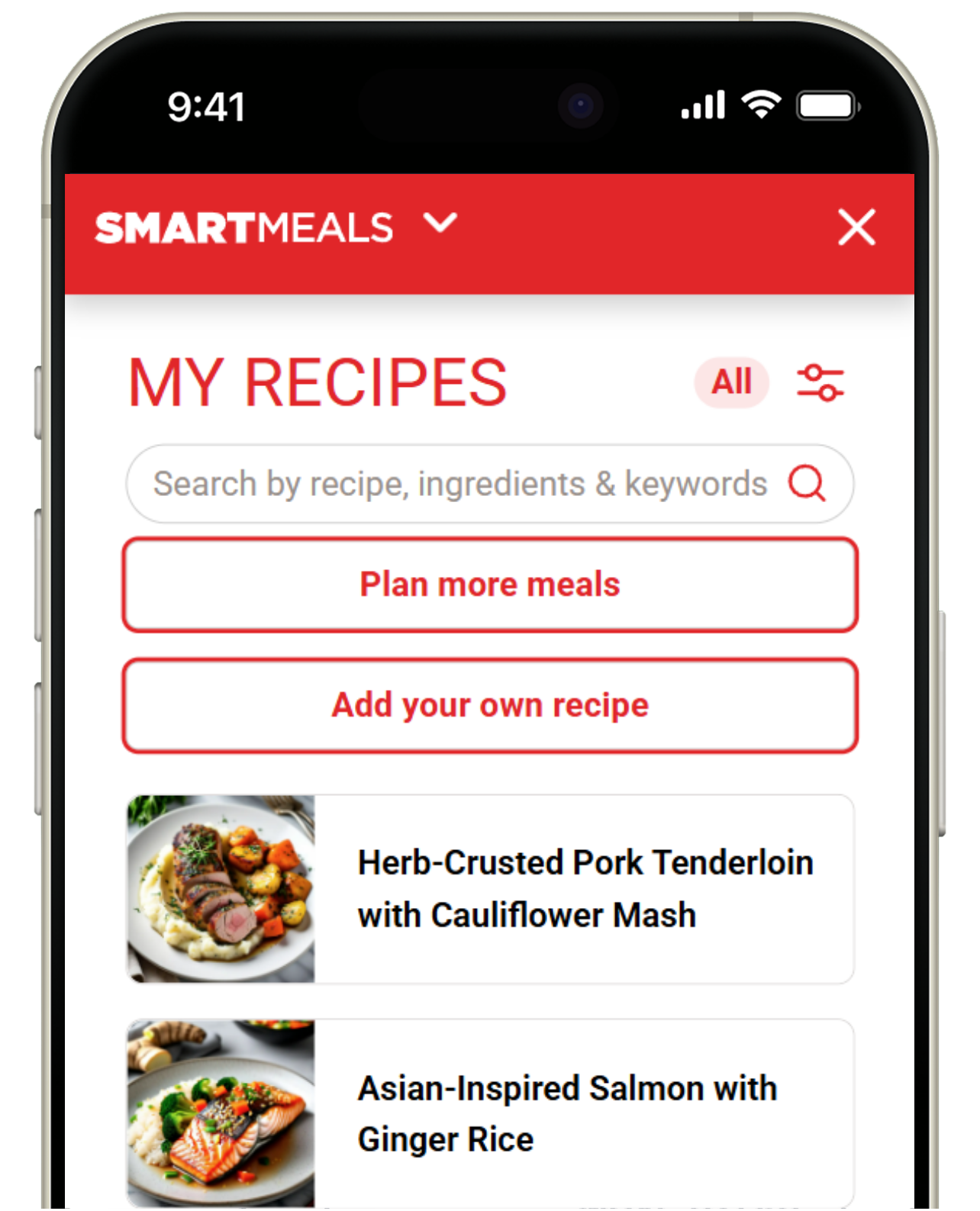 GroceryAisle branded for Clink's